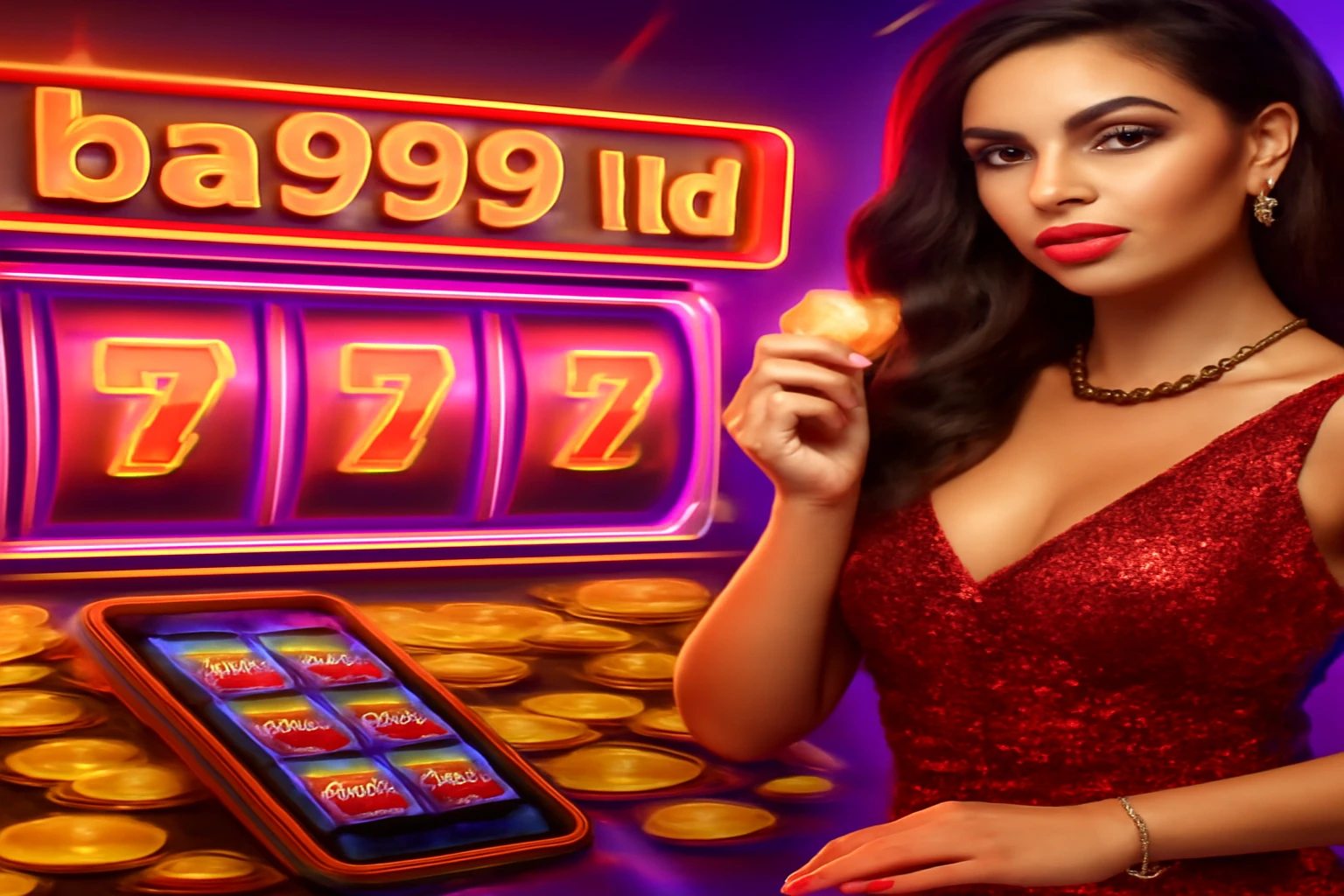 ba999 Crazy Time — a colorful large spinning wheel game show set illuminated with orange lighting.